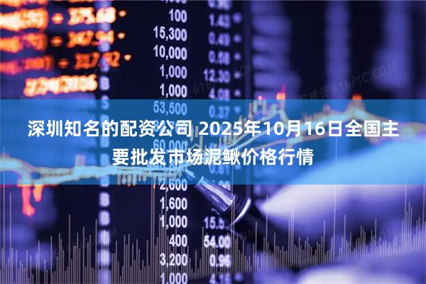 深圳知名的配资公司 2025年10月16日全国主要批发市场泥鳅价格行情